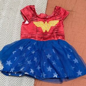 Heroic Red and Blue Kids Costume Dress